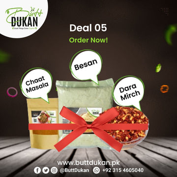 Deal 5 (Besan+Dara Mirch+Chaat Masala)