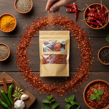 Darra Mirch (Red Chilli Flakes)